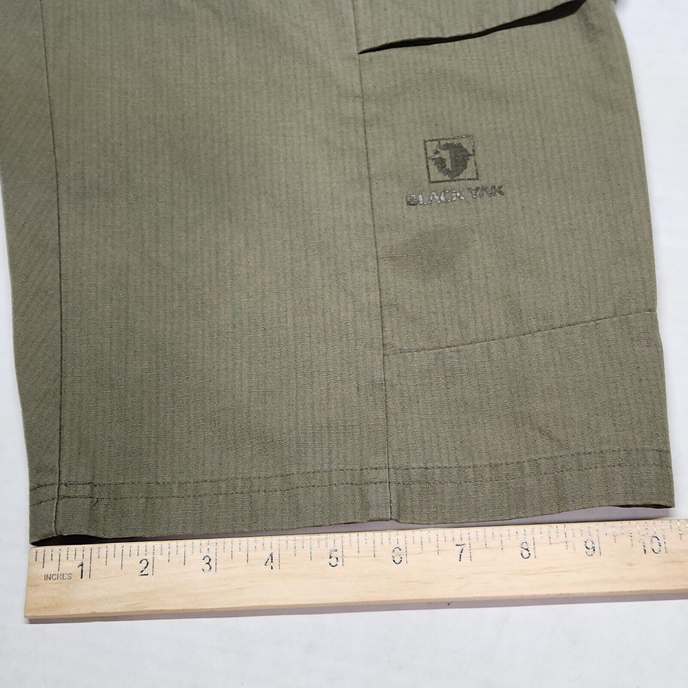 Gorpcore Black YakMens Ripstop Outdoor Shorts Kalamata Medium Hiking - Picture 10 of 14